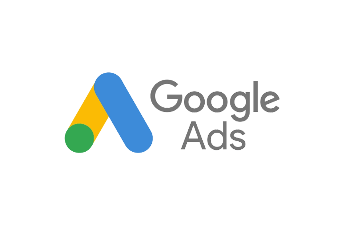 Logo Google Ads, programma pubblicitario online di Google che consente a aziende e privati di creare annunci pubblicitari per raggiungere potenziali clienti
