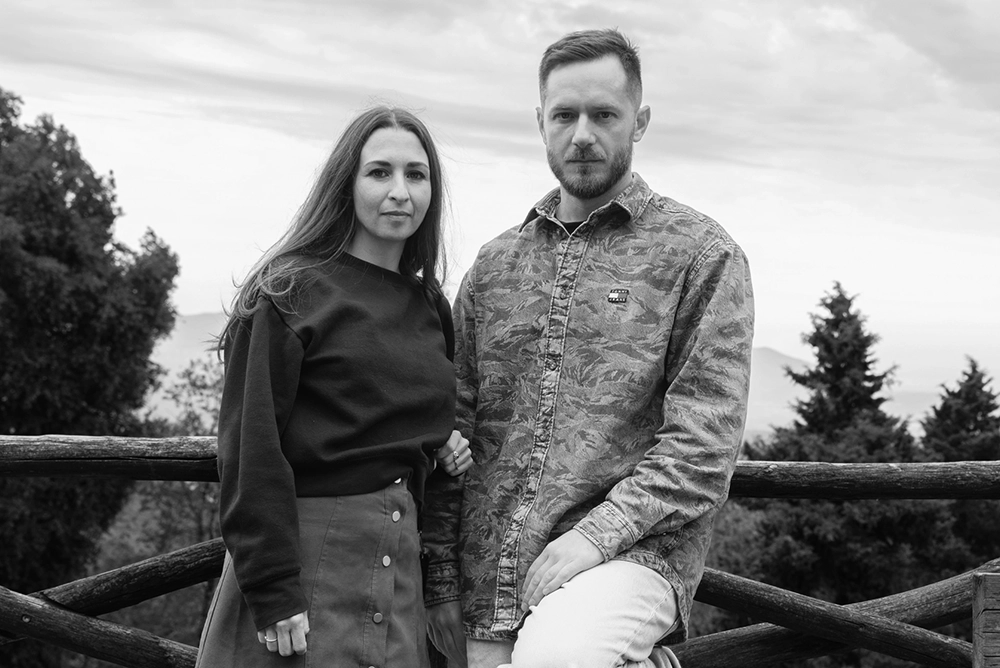 Gaia e Michael founder di Hud Agency